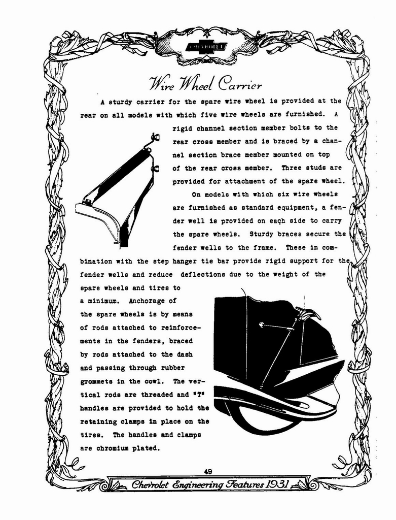 1931 Chevrolet Engineering Features Page 48